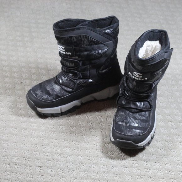 HobiBear Black Snow Boots - Picture 1 of 6